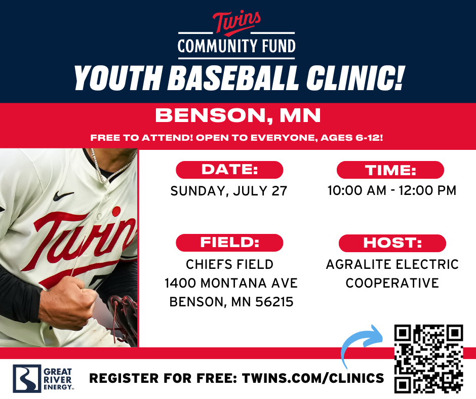 MN Twins Youth Baseball Clinic